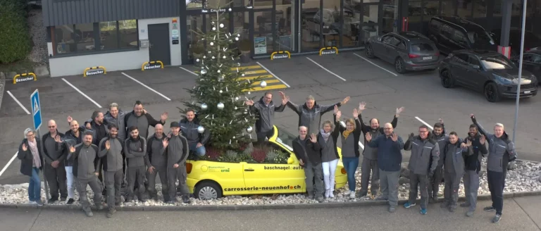 Bild: Team während der Festtage